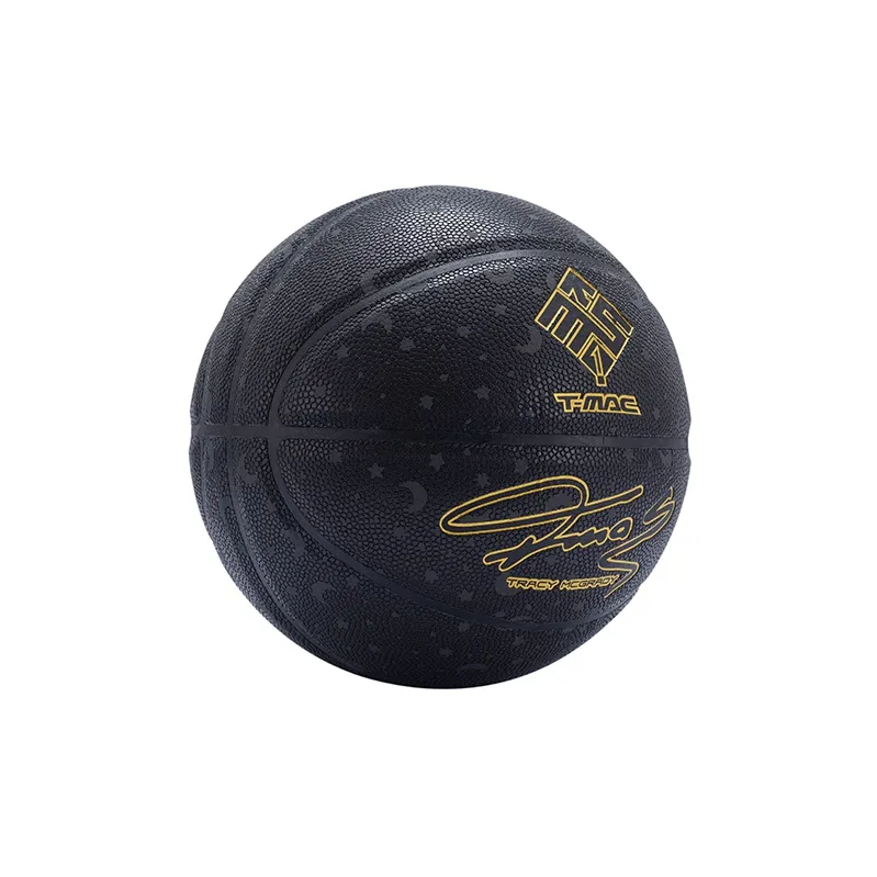 T-Mac Maddie Reflective Collection PU Basketball Black Size 7 Ball Training Unisex-5