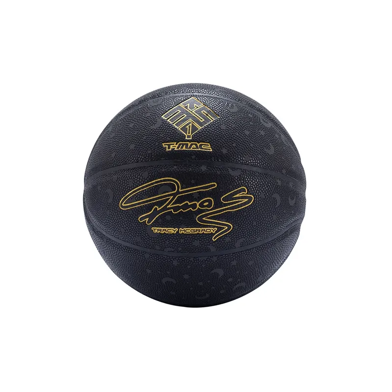 T-Mac Maddie Reflective Collection PU Basketball Black Size 7 Ball Training Unisex-3