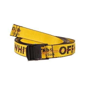 OFF WHITE Belts Unisex Yellow