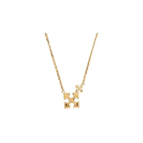 OFF-WHITE Necklaces Women's Yellow