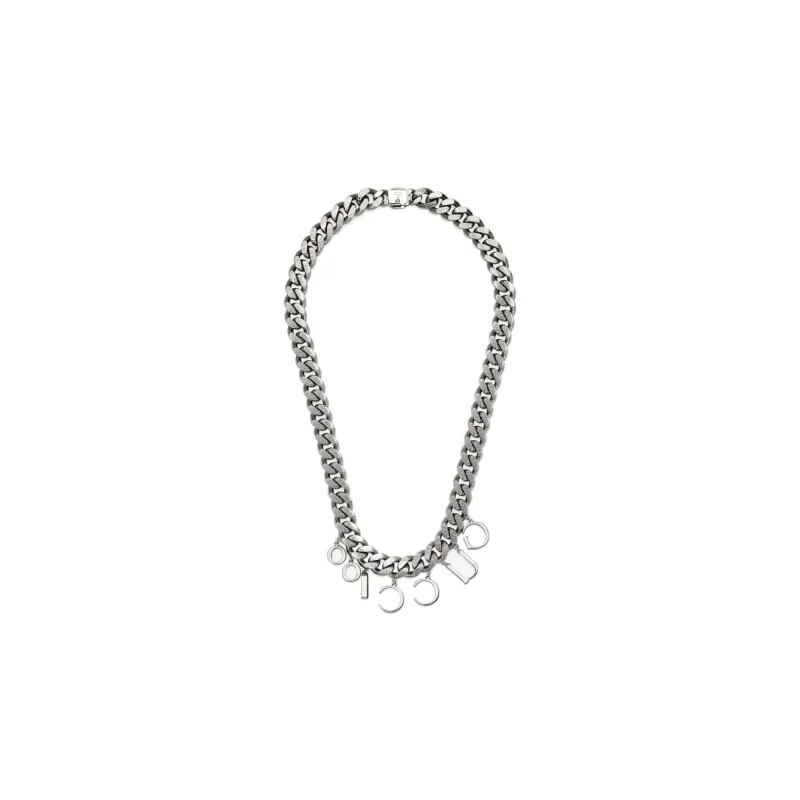 GUCCI Necklaces Women's Silver/Red-2