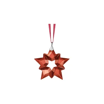 Swarovski Christmas Ornaments Pendants Unisex Red Rock