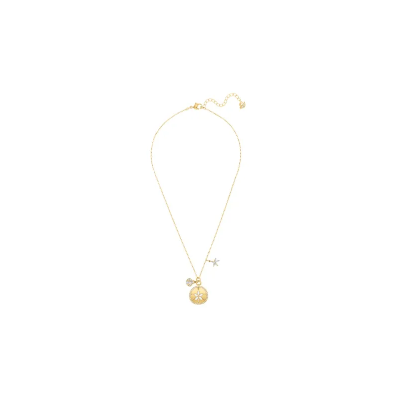 Swarovski Ocean Gold Plated Necklaces Women's-2