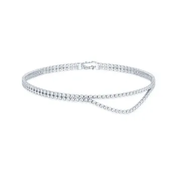 LELOUP Platinum Plated Copper Necklaces Women's Silver
