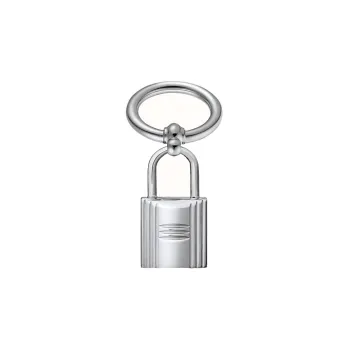 HERMES Kelly Twilly Accessories Unisex Silver