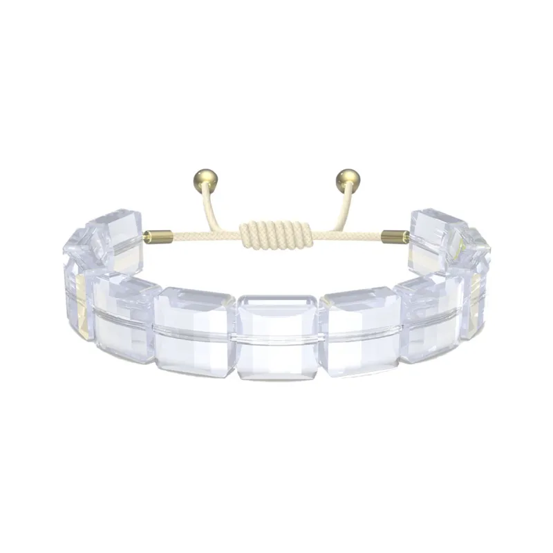 Swarovski Element Bracelets Women's White-0