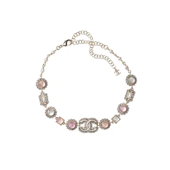CHANEL Necklaces Women's Pink