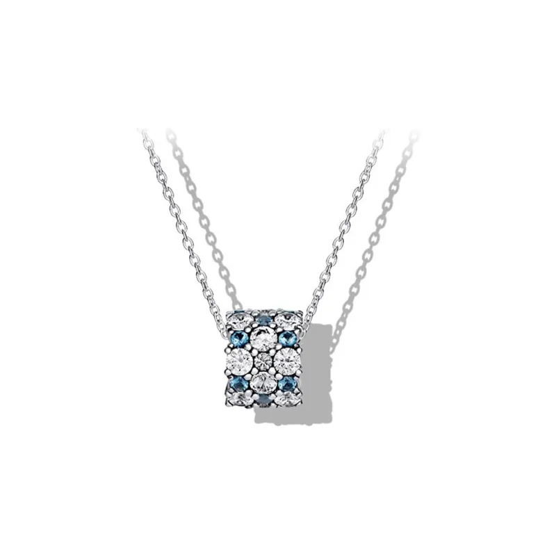 Pandora 925 Sterling Silver Necklaces Women's-1
