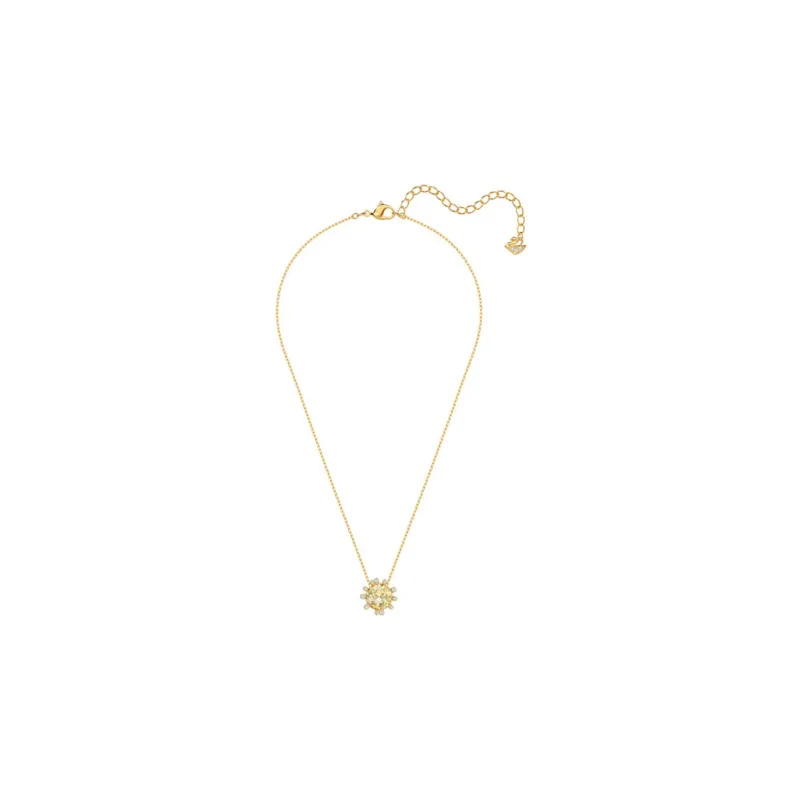 Swarovski Olive Necklaces Women's Gold Plated-1