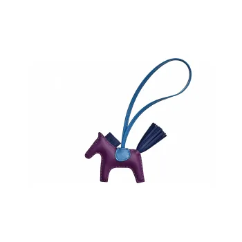 HERMES Rodeo Pendants Unisex Purple/Blue