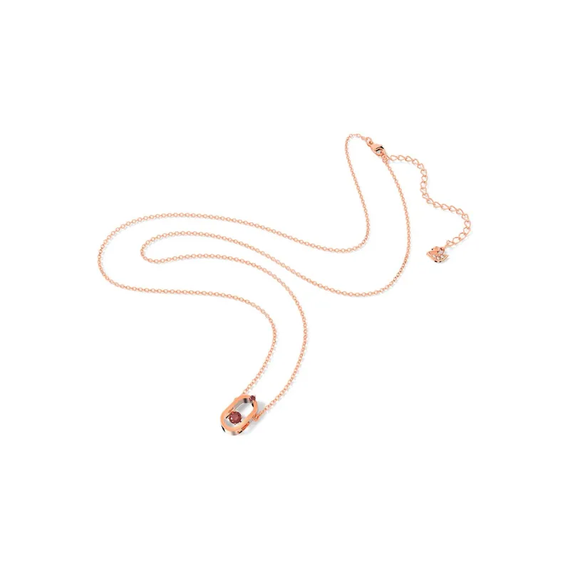Swarovski Cubic Zirconia Necklaces Women's Red-1