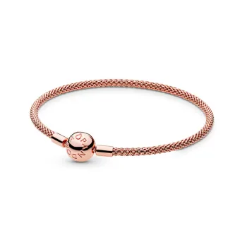 Pandora Moments Rose Mesh Bracelet