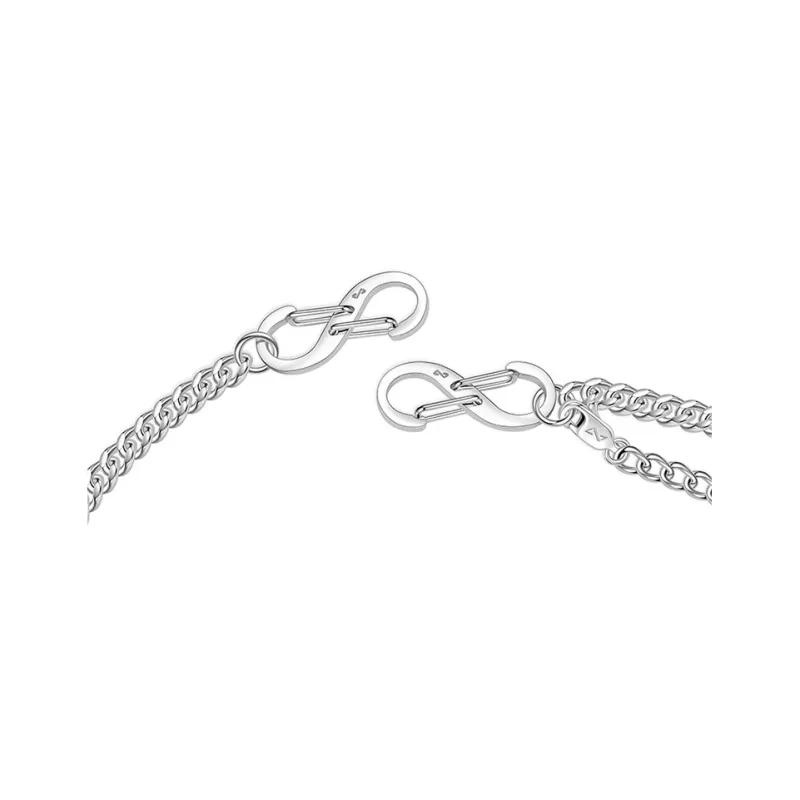 OMTO Stainless Steel Pants Chains Unisex Silver-2