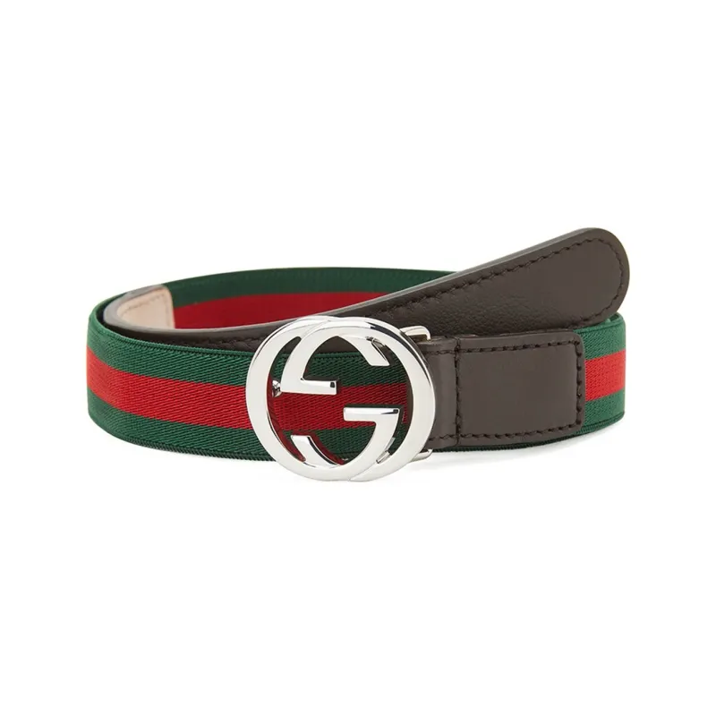 GUCCI Belts Kids' Green Red-1