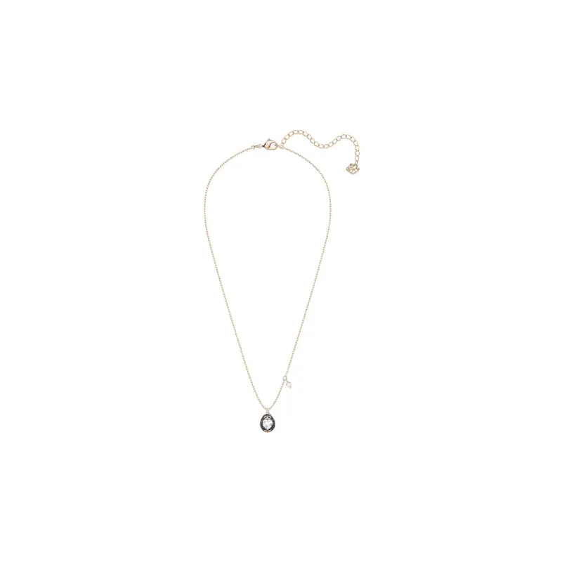 Swarovski Faux Crystal Necklaces Women's Rose Gold-1