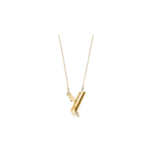 LOUIS VUITTON Necklaces Unisex Gold