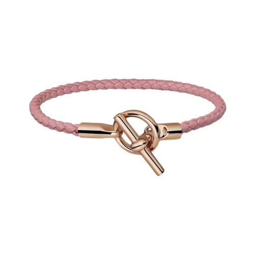 HERMES Bracelets Women's Rose Cherry Blossom Pink