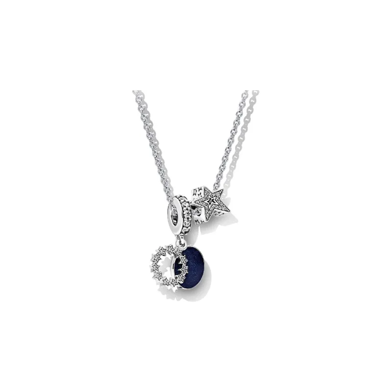 Pandora 925 Sterling Silver Necklaces Women's-0