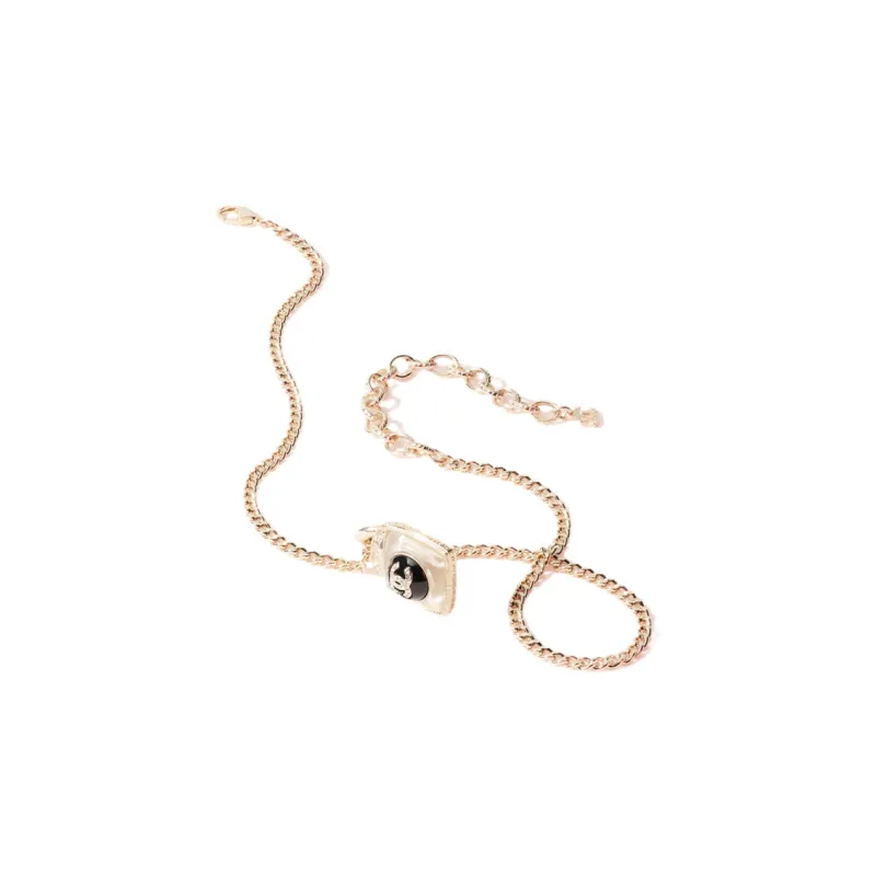 CHANEL 22c Early Spring Necklaces Women's Gold-2