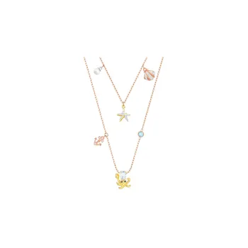 Swarovski Ocean Artificial Crystal Necklaces Women's