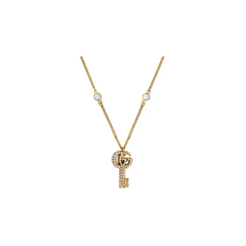 GUCCI Women Classic Double G Necklace Collection Necklace