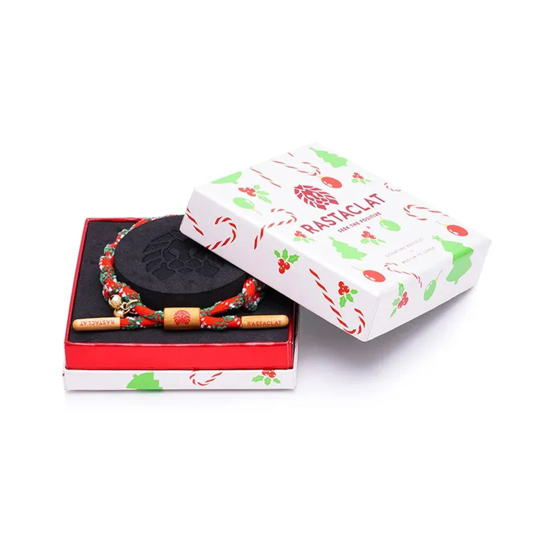 Rastaclat Polyester Small Lion Woven Bracelet Unisex-1