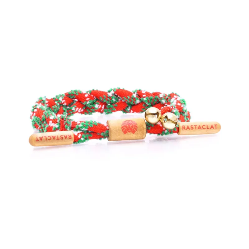 Rastaclat Polyester Small Lion Woven Bracelet Unisex-5