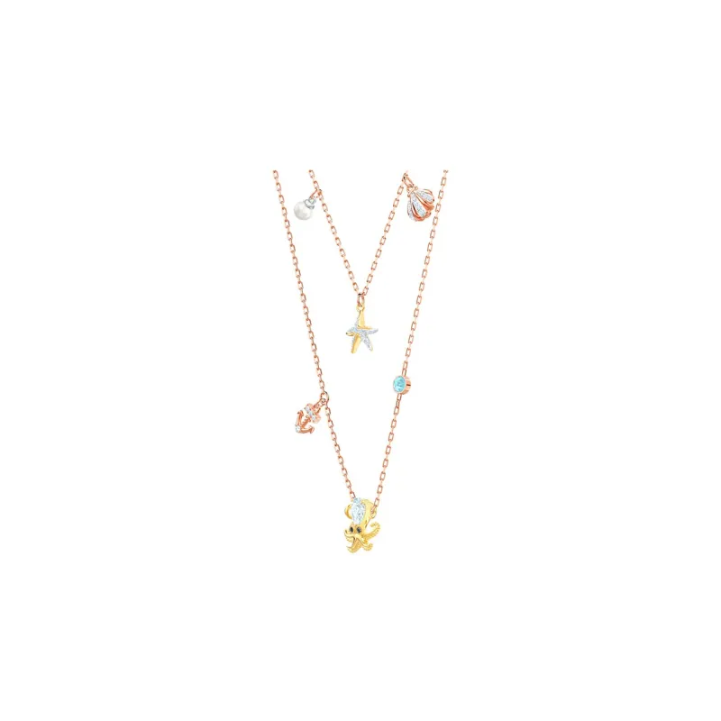 Swarovski Ocean Artificial Crystal Necklaces Women's-2
