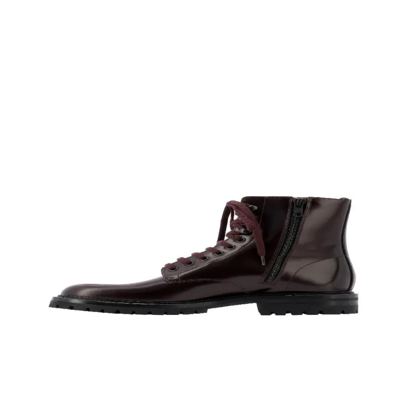 COMMON PROJECTS Ankle Boots Women's Red-3