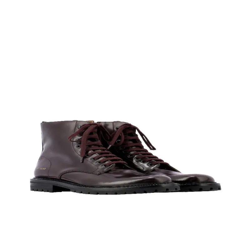 COMMON PROJECTS Ankle Boots Women's Red-5