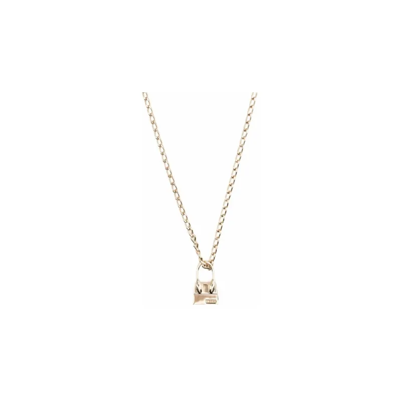 Jacquemus Mini Tote Bag Pendant Necklace-1