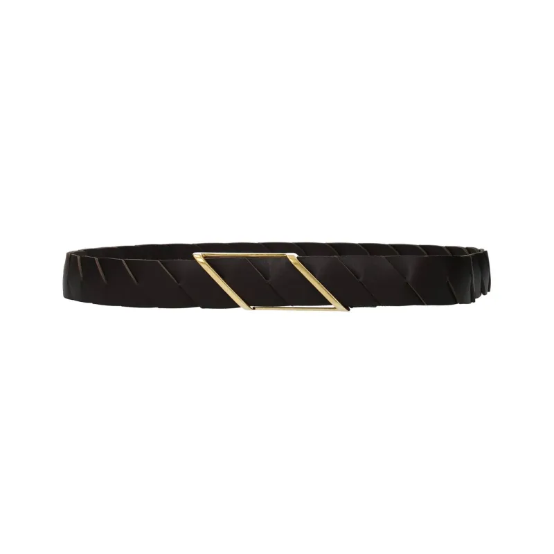 Bottega Veneta Leather Belt-0