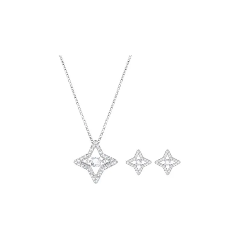 Swarovski Sparkling Dance Necklaces Women's-0