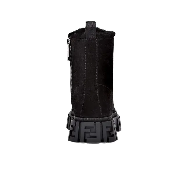 FENDI Fendi Force Martin Boot Men's Black-3