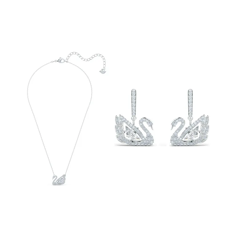 Swarovski Swan Crystal Necklaces Women's-1
