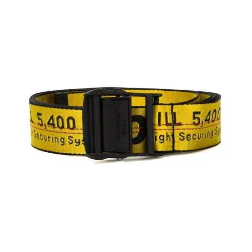 OFF-WHITE Belts Unisex Yellow