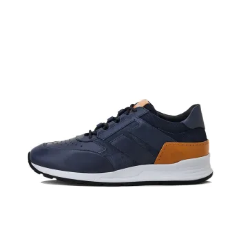 TOD'S Low Top Running Shoes Men's Blue