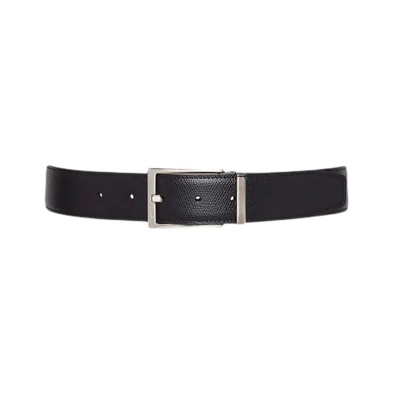 Ferragamo Rectangle Buckle Reversible Belt-0
