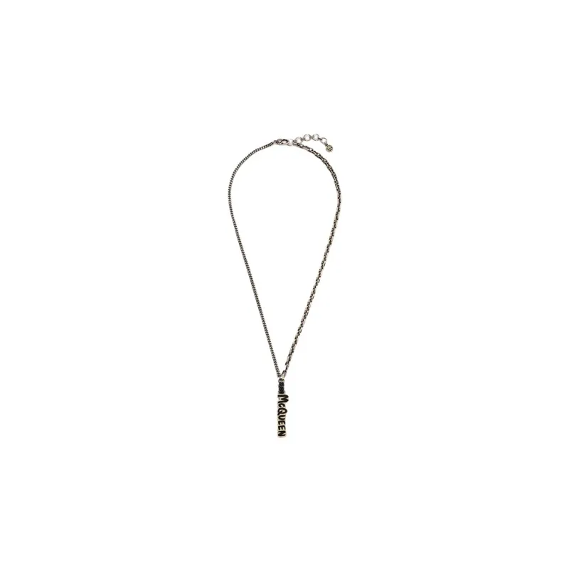 Alexander McQueen Graffiti Chain Necklace-1
