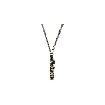 Alexander McQueen Graffiti Chain Necklace