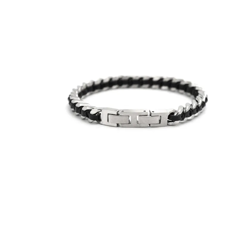 MUSTKOO Titanium Steel Bracelets Unisex-2