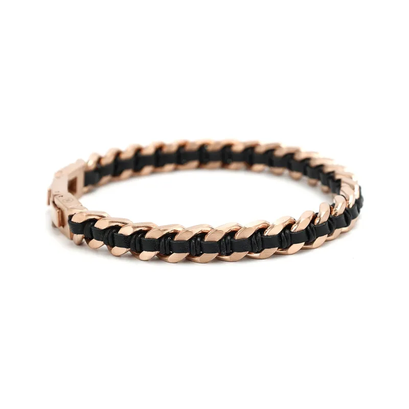 MUSTKOO Titanium Steel Bracelets Unisex-6