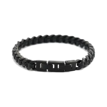MUSTKOO Titanium Steel Bracelets Unisex