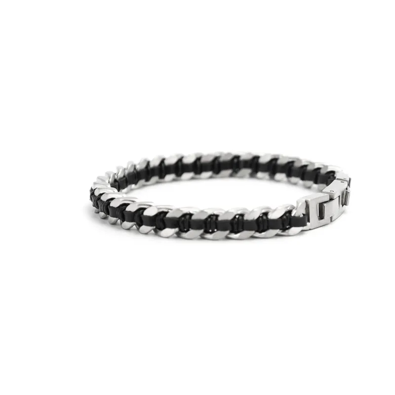 MUSTKOO Titanium Steel Bracelets Unisex-4