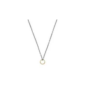 GUCCI Sterling Silver Necklaces Unisex Gold