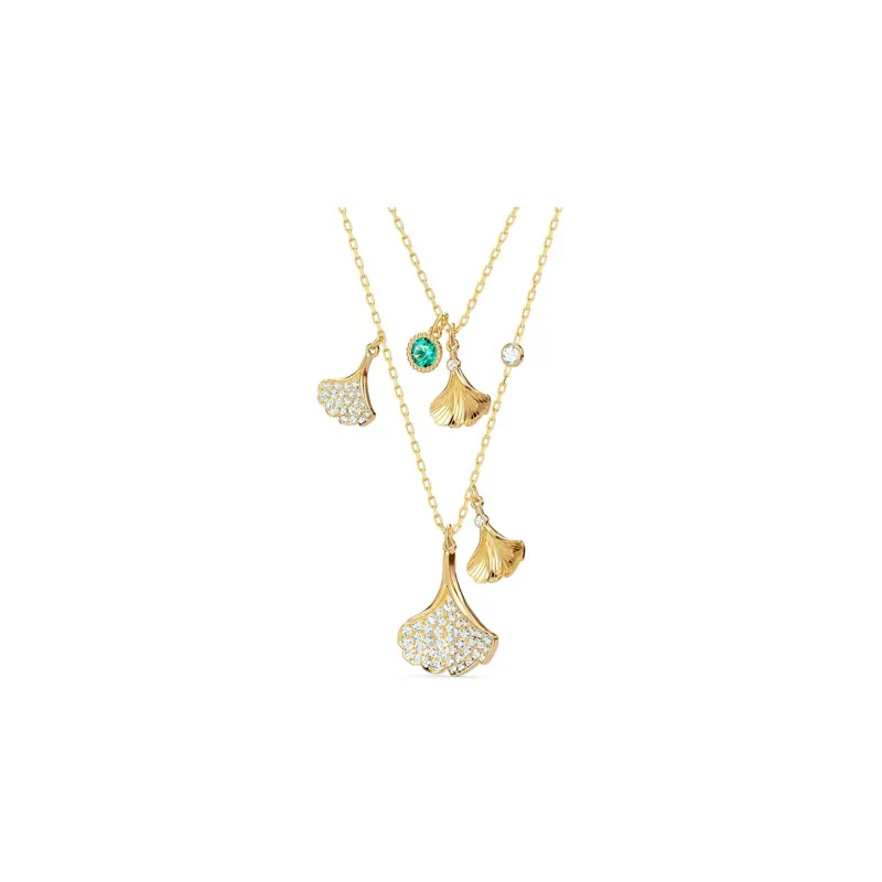 Swarovski STUNNING GINKO Necklaces Women's-1