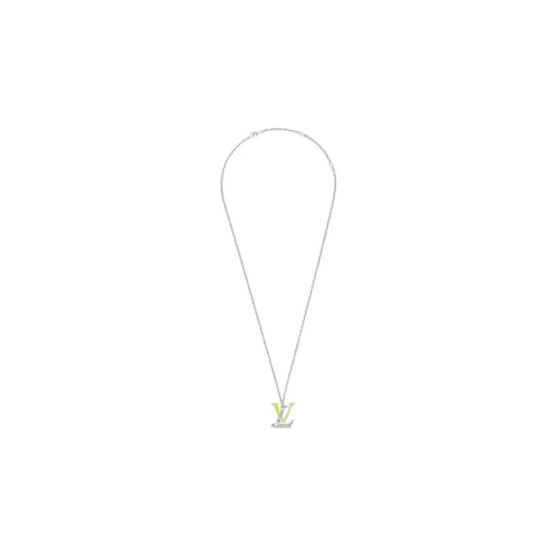 LOUIS VUITTON COLORS Metal Marble Necklaces Men's-1