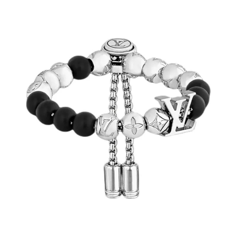 LOUIS VUITTON Monogram Beads Bracelet-1