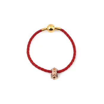 Pandora Bracelets Unisex Red