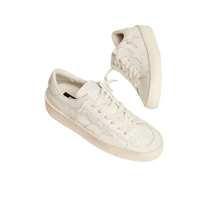 Golden Goose Stardan Triple White Women's-2